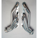 Hedman Hedders 69536 S10 Swap Headers; 1-1/2 in. Tubes; 2-1/2 in. Coll; Angle Plug Head; MID-LENGTH