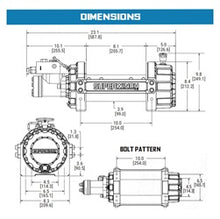 Load image into Gallery viewer, Superwinch S100432 Hydraulic Winch