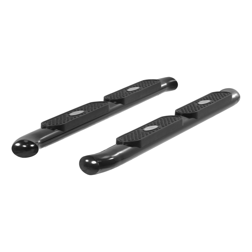 ARIES S222008 4" Black Steel Oval Side Bars, Select Toyota Tacoma for Select Toyota Tacoma