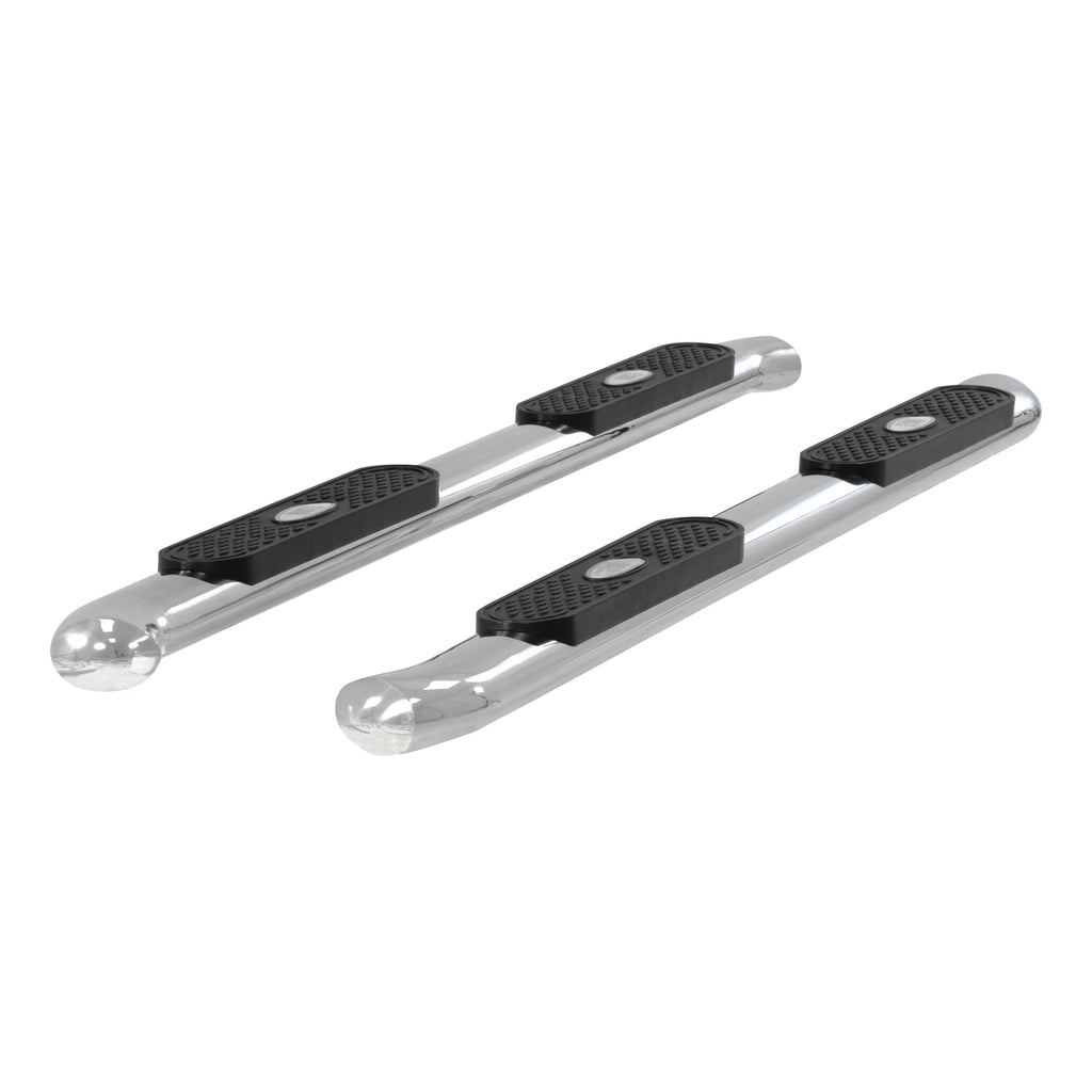 ARIES S222009-2 4" Polished Stainless Oval Side Bars, Select Toyota Tacoma for Select Toyota Tacoma