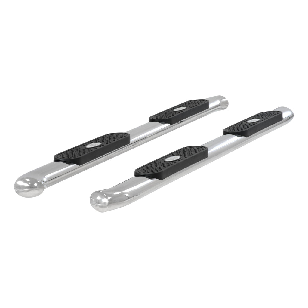 ARIES S222012-2 4" Polished Stainless Oval Side Bars, Select Toyota Tundra for Select Toyota Tundra
