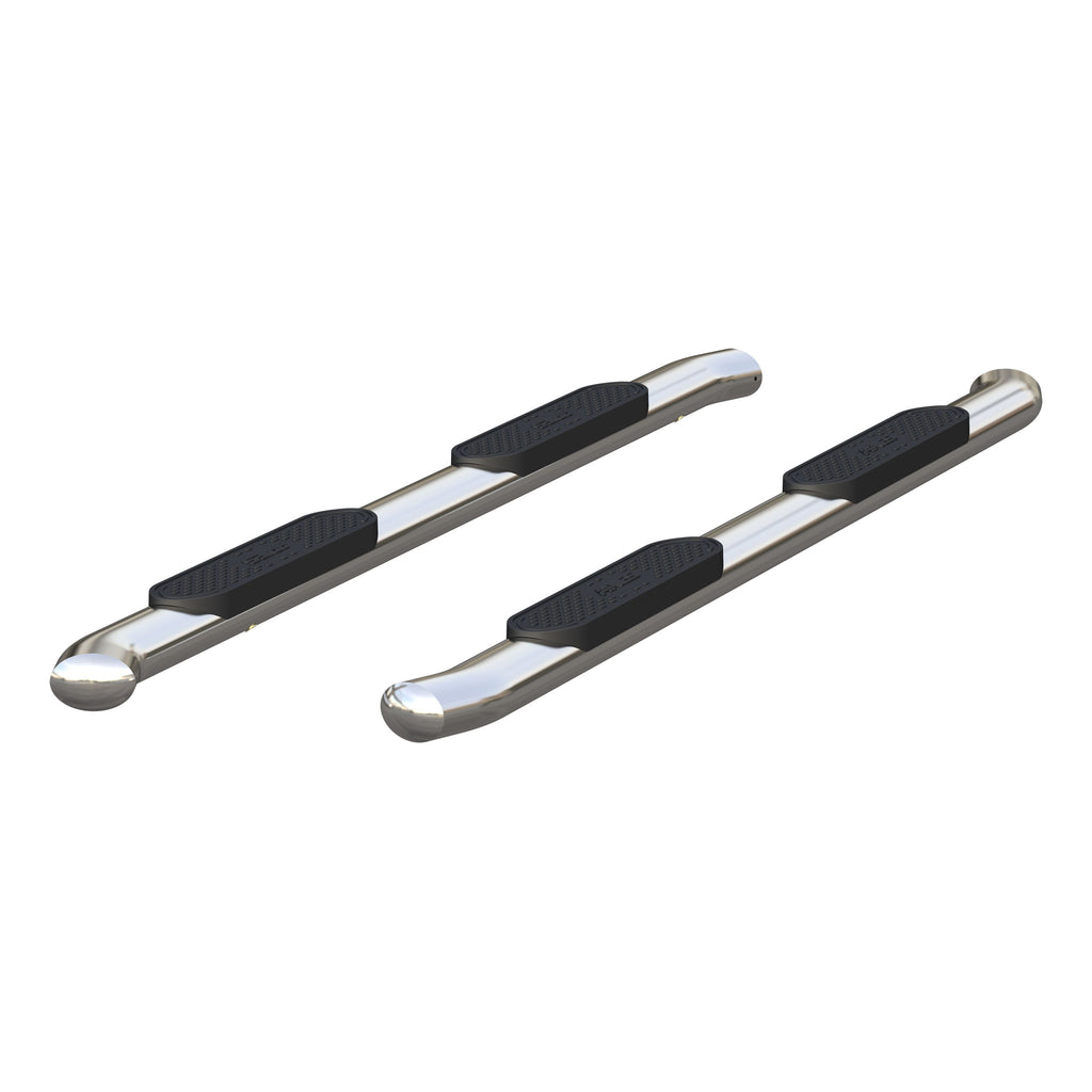 ARIES S223006-2 4" Polished Stainless Oval Side Bars, Select Ford Excursion, F-250, F-350 for Select Ford F-250