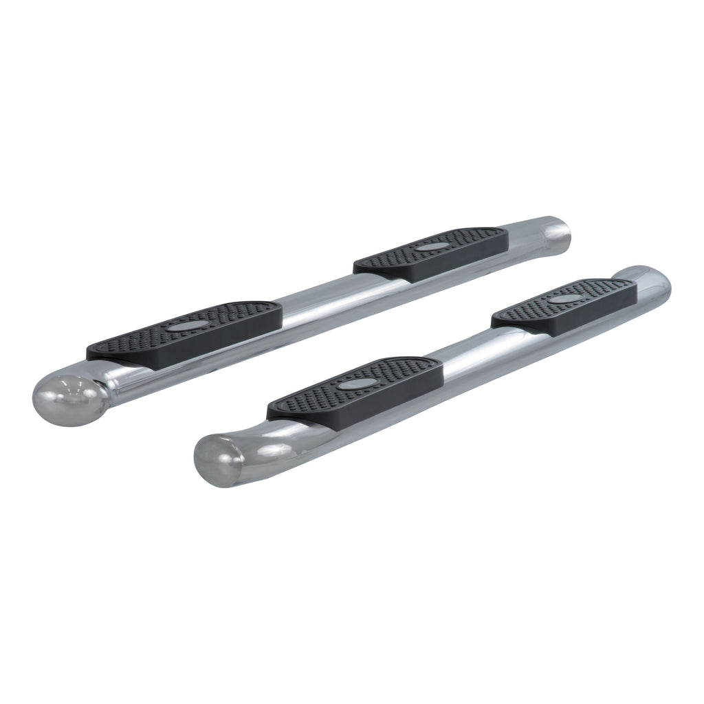 ARIES S223015-2 4" Polished Stainless Oval Side Bars, Select Ford F-150, Lincoln Mark LT for Select Ford F-150
