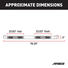 Load image into Gallery viewer, ARIES S223041 ARIES S223041 4-Inch Oval Black Steel Nerf Bars; Select Ford Explorer - Truck Part Superstore