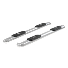Load image into Gallery viewer, ARIES S223043-2 4" Polished Stainless Oval Side Bars, Select Ford F150, F250, F350, F450, F550 for Select Ford F-150