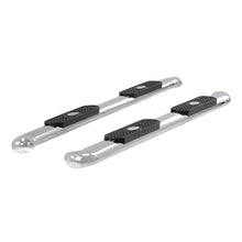Load image into Gallery viewer, ARIES S223044-2 4" Polished Stainless Oval Side Bars, Select Ford F150, F250, F350, F450, F550 for Select Ford F-150