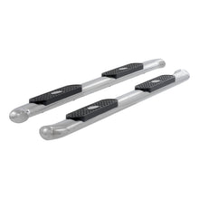 Load image into Gallery viewer, ARIES S224045-2 4" Polished Stainless Oval Side Bars, Select Silverado, Sierra 1500, 2500, 3500 for Select Chevrolet Silverado 2500 HD