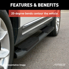 Load image into Gallery viewer, ARIES S224048 4in. Black Steel Oval Side Bars; Select Silverado; Sierra 1500; 2500; 3500 - Truck Part Superstore