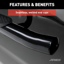 Load image into Gallery viewer, ARIES S224048 4in. Black Steel Oval Side Bars; Select Silverado; Sierra 1500; 2500; 3500 - Truck Part Superstore