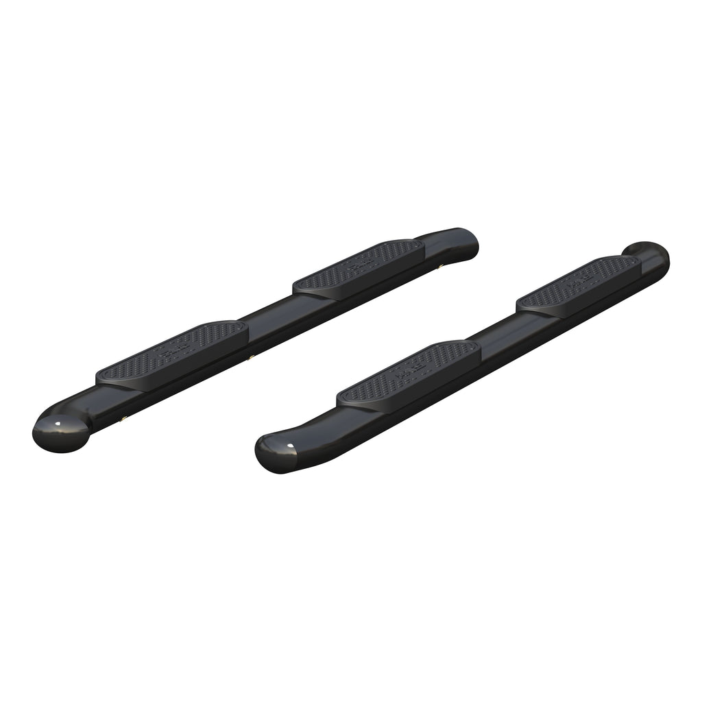 ARIES S224051 4" Black Steel Oval Side Bars, Select Chevrolet Colorado, GMC Canyon Crew Cab for Select Chevrolet Colorado