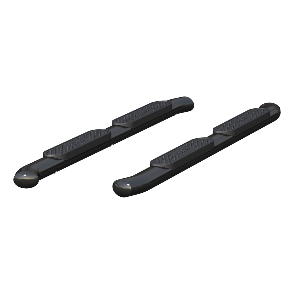 ARIES S224052 4" Black Steel Oval Side Bars, Select Chevrolet Colorado, GMC Canyon Extended for Select Chevrolet Colorado