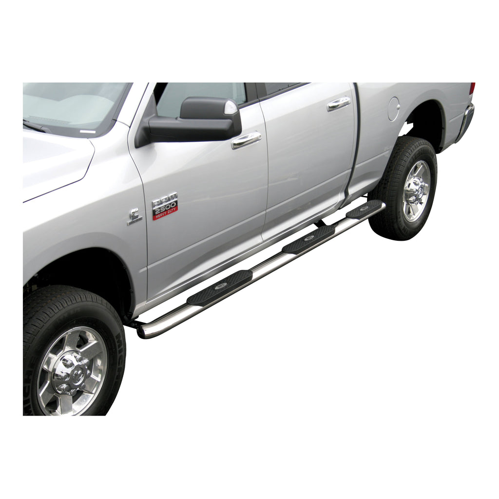 ARIES S225017-2 4" Polished Stainless Oval Side Bars, Select Ram 1500, Dodge Ram 1500 for Select Ram 1500