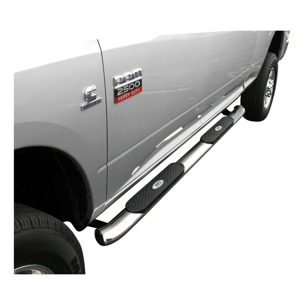 ARIES S225017-2 4" Polished Stainless Oval Side Bars, Select Ram 1500, Dodge Ram 1500 for Select Ram 1500