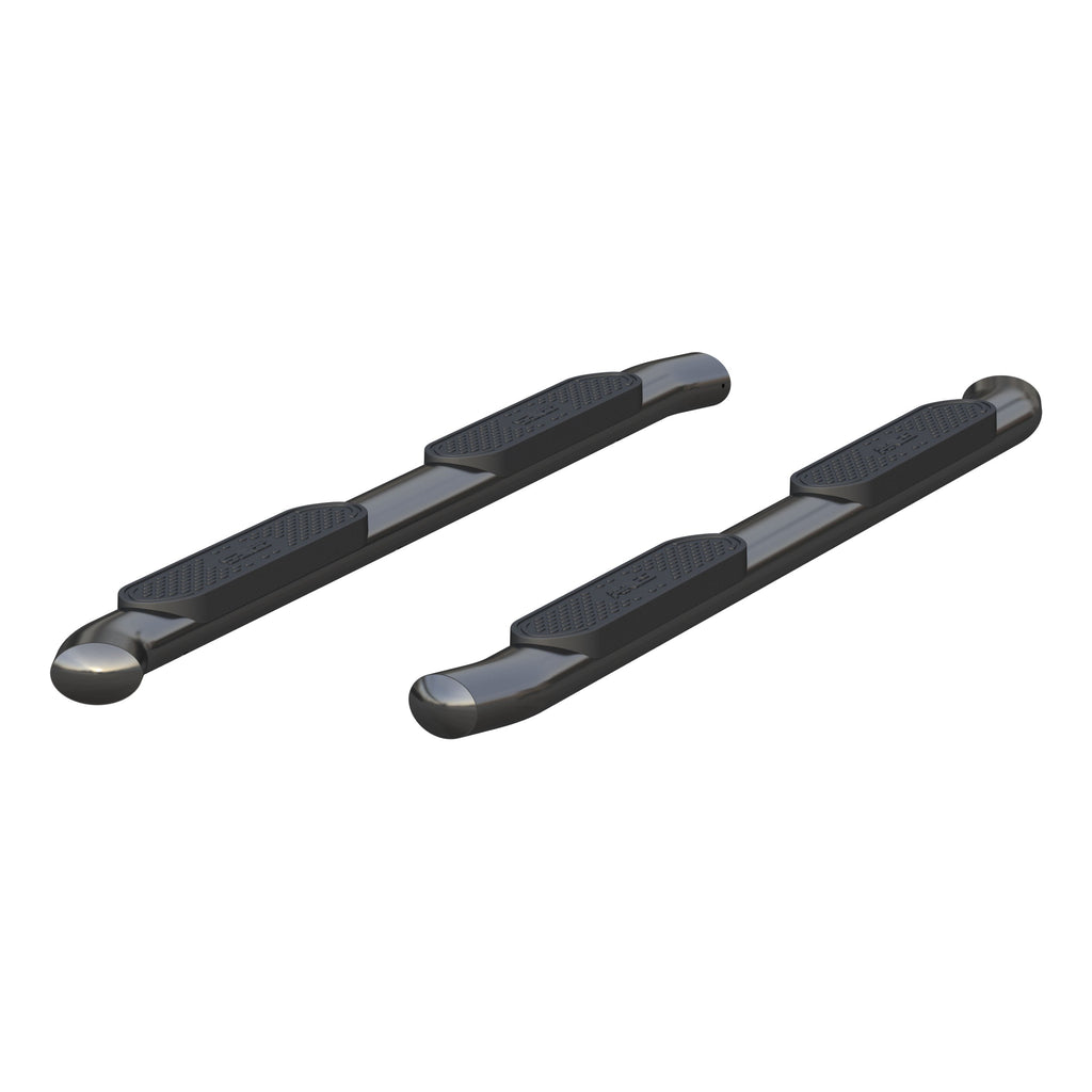 ARIES S225044 4" Black Steel Oval Side Bars, Select Ram 1500 for Select Ram 1500