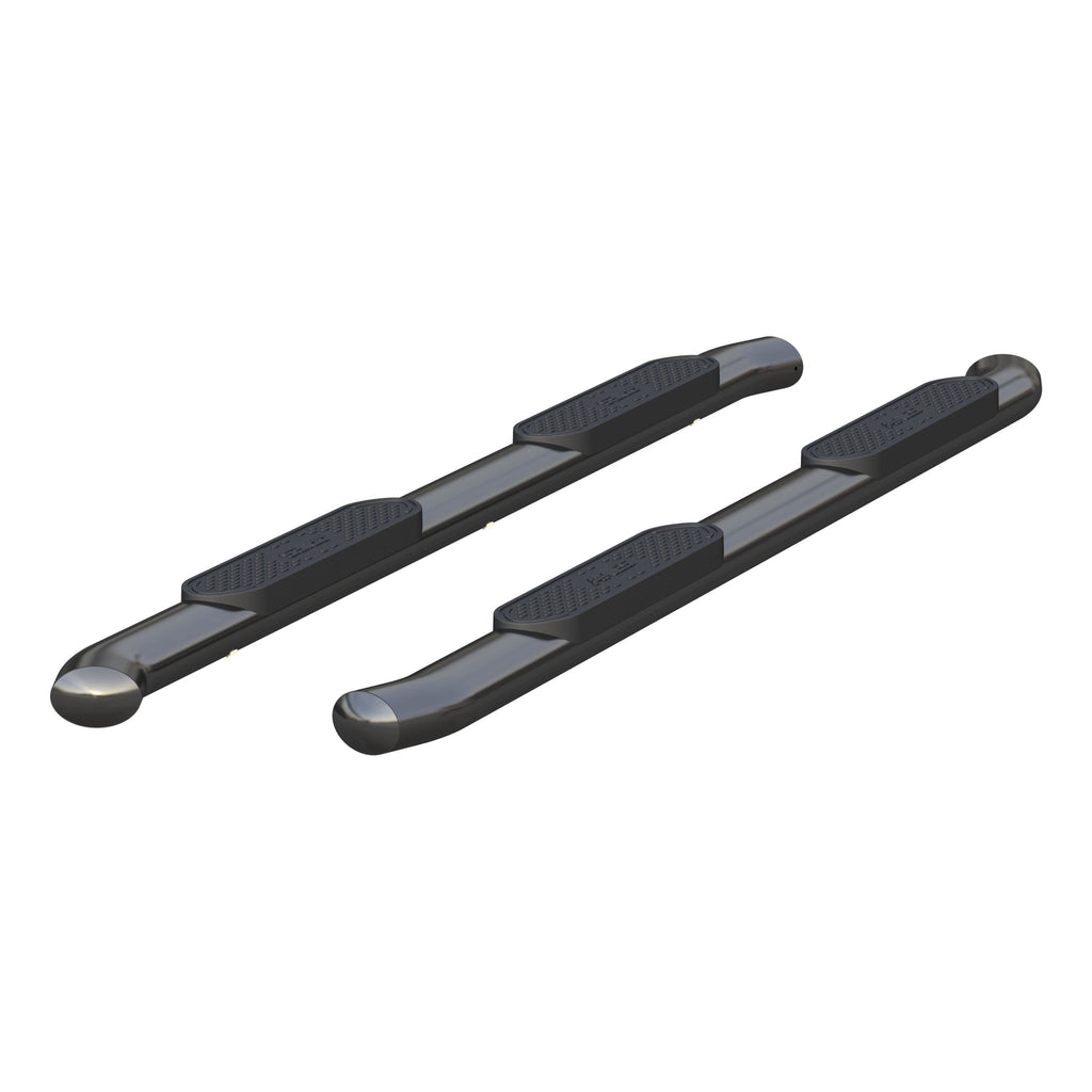 ARIES S225045 4" Black Steel Oval Side Bars, Select Ram 1500 for Select Ram 1500