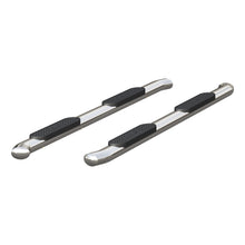 Load image into Gallery viewer, ARIES S229042-2 4in. Polished Stainless Oval Side Bars; Select Nissan Titan; XD - Truck Part Superstore