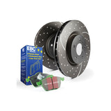 EBC S3KR1057 S3 Kits Greenstuff 6000 and GD Rotors Truck/SUV