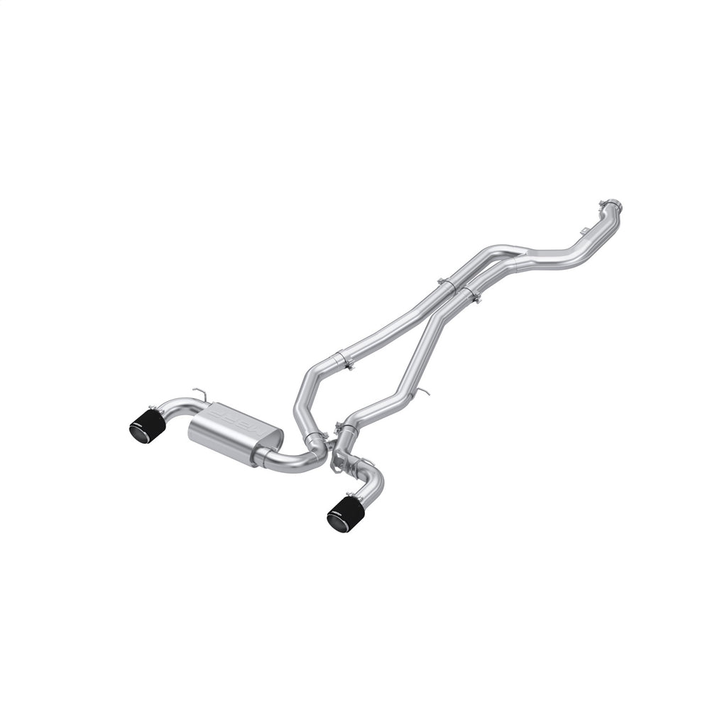 MBRP Exhaust S43003CF Armor Pro Cat Back Exhaust System for Select Toyota GR Supra, Toyota Supra