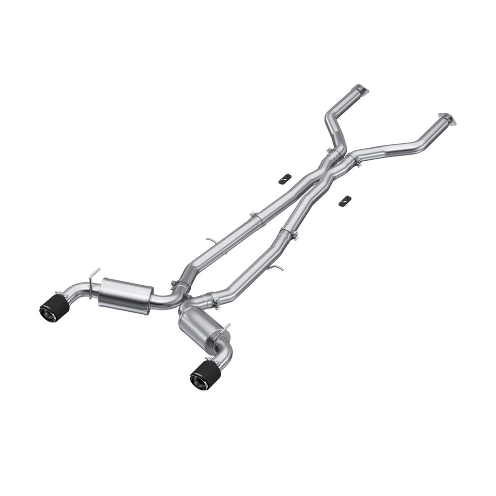 MBRP Exhaust S44043CF Armor Pro Cat Back Exhaust System for Select INFINITI Q60