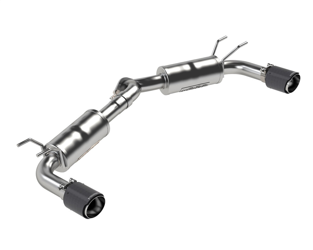 MBRP Exhaust S44503CF Armor Pro Axle Back Exhaust System for Select Mazda 3, Mazda 3 Sport