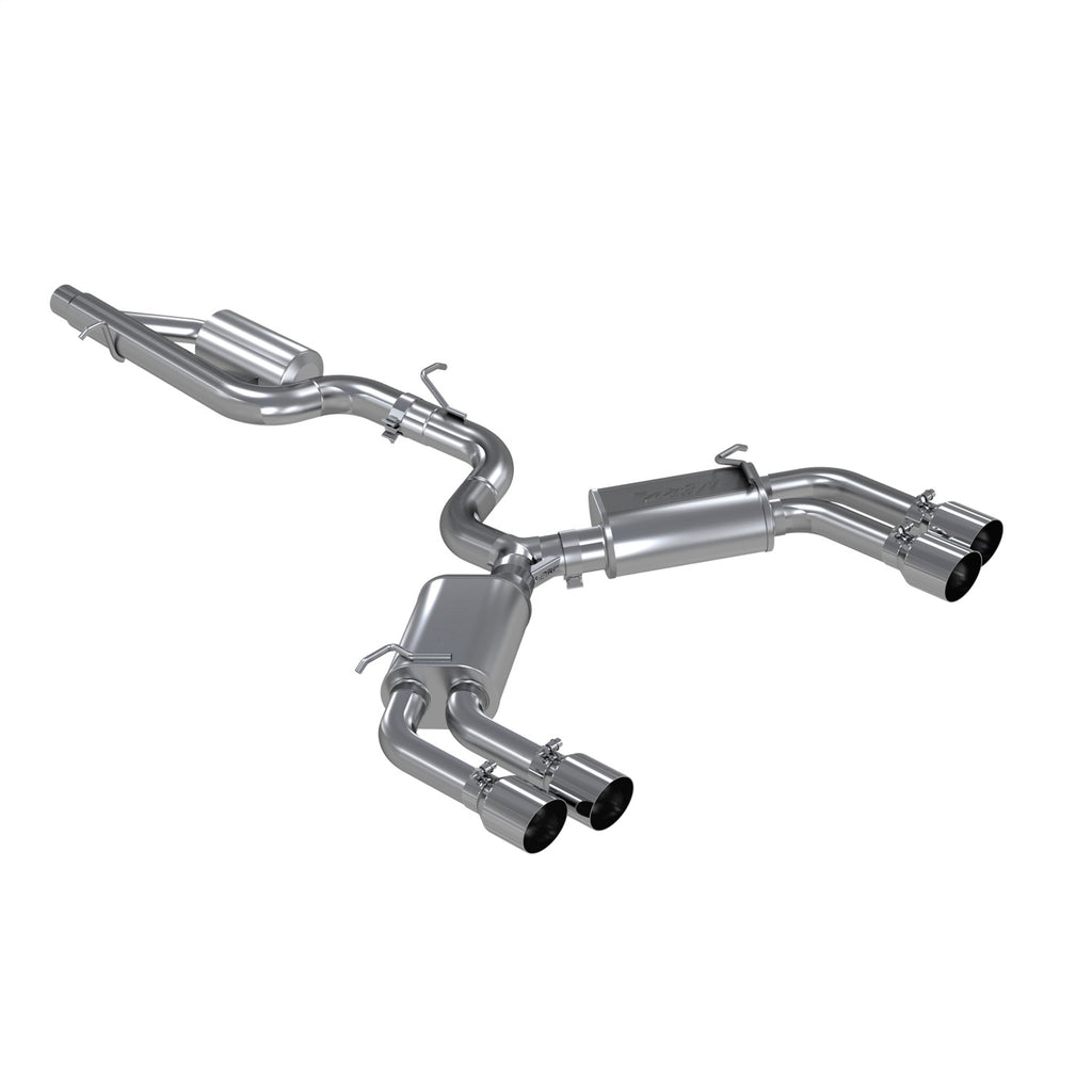 MBRP Exhaust S4601304 Armor Pro Cat Back Exhaust System for Select Audi S3