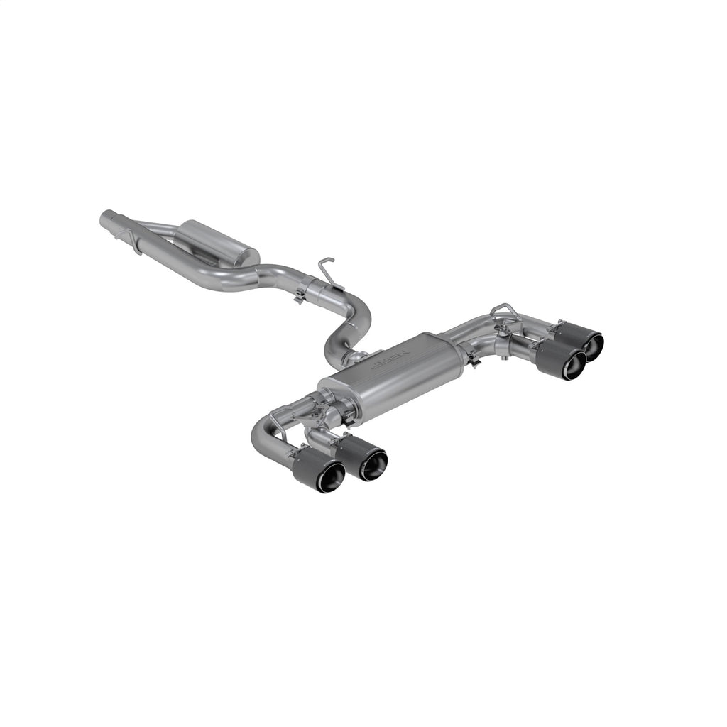 MBRP Exhaust S46053CF Armor Pro Cat Back Exhaust System for Select Volkswagen Golf R