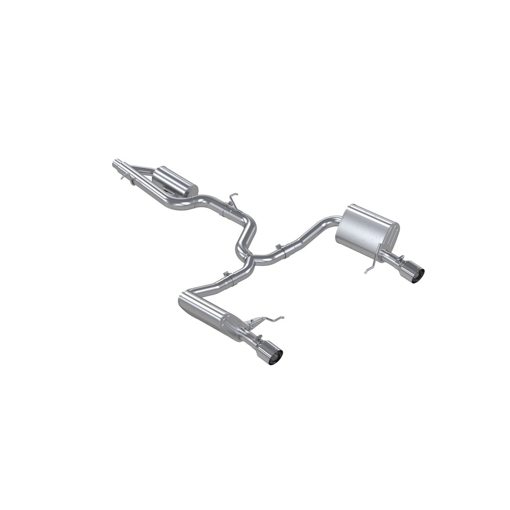 MBRP Exhaust S4618304 Armor Pro Cat Back Exhaust System for Select Volkswagen Golf Alltrack, Volkswagen Golf SportWagen