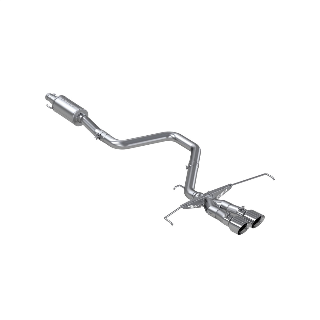 MBRP Exhaust S4705AL Armor Lite Cat Back Exhaust System for Select Hyundai Veloster