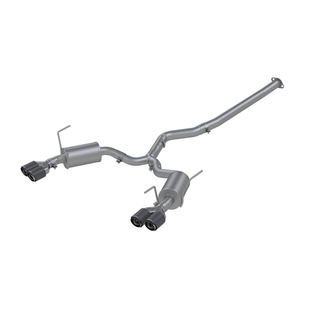 MBRP Exhaust S48003CF Armor Pro Cat Back Exhaust System for Select Subaru Impreza, Subaru WRX, Subaru WRX STI