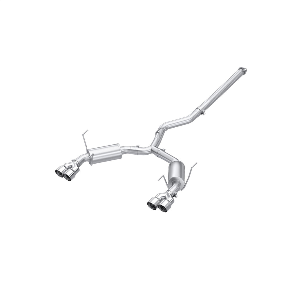 MBRP Exhaust S4807304 Armor Pro Cat Back Exhaust System for Select Subaru WRX