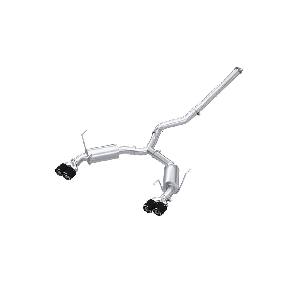 MBRP Exhaust S48073CF Armor Pro Cat Back Exhaust System for Select Subaru WRX