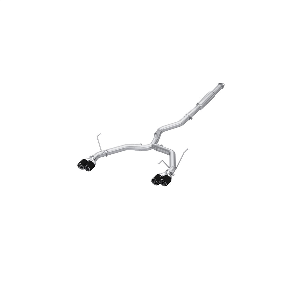 MBRP Exhaust S48083CF Armor Pro Cat Back Exhaust System for Select Subaru WRX