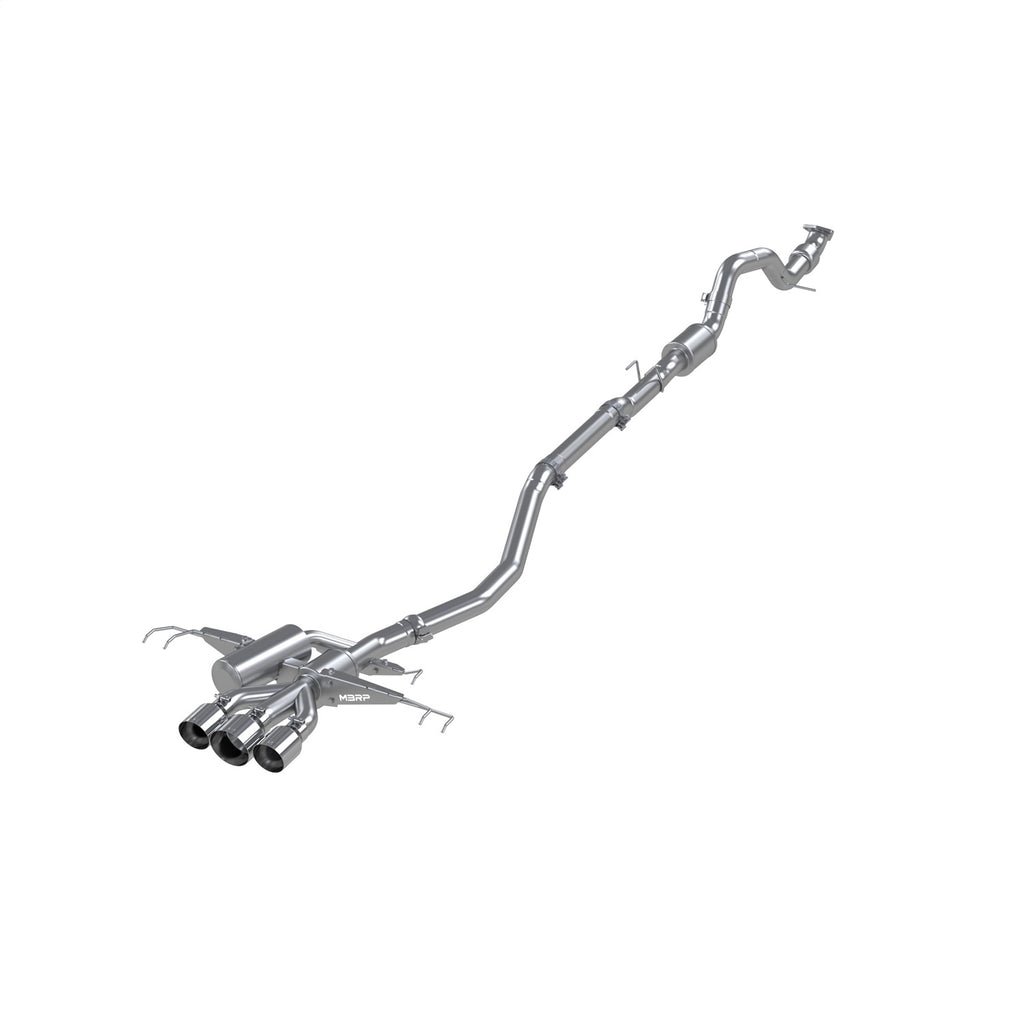 MBRP Exhaust S4901304 Armor Pro Cat Back Exhaust System for Select Honda Civic