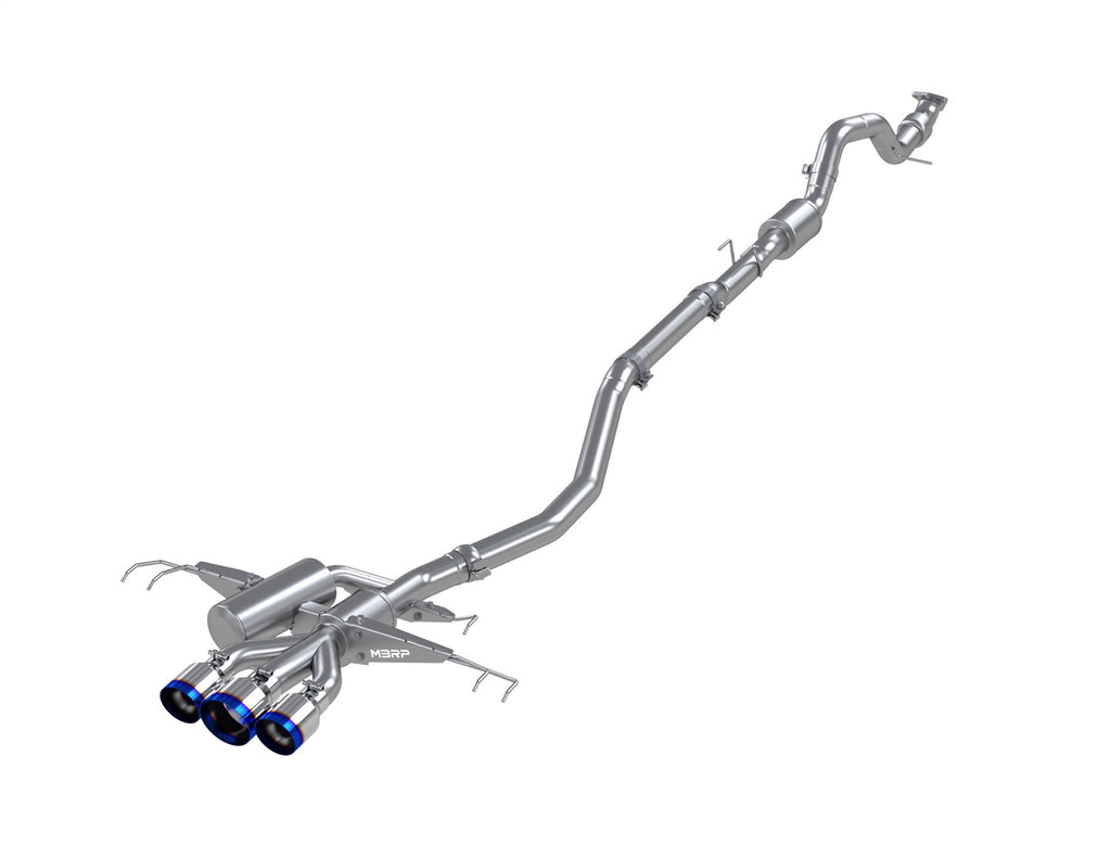 MBRP Exhaust S49013BE Armor Pro Cat Back Performance Exhaust System for Select Honda Civic