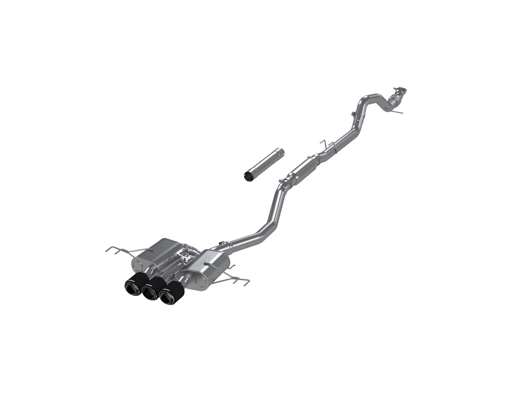 MBRP Exhaust S49023CF Armor Pro Cat Back Exhaust System for Select Honda Civic