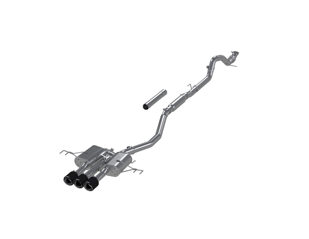 MBRP Exhaust S49043CF Armor Pro Cat Back Exhaust System for Select Acura Integra