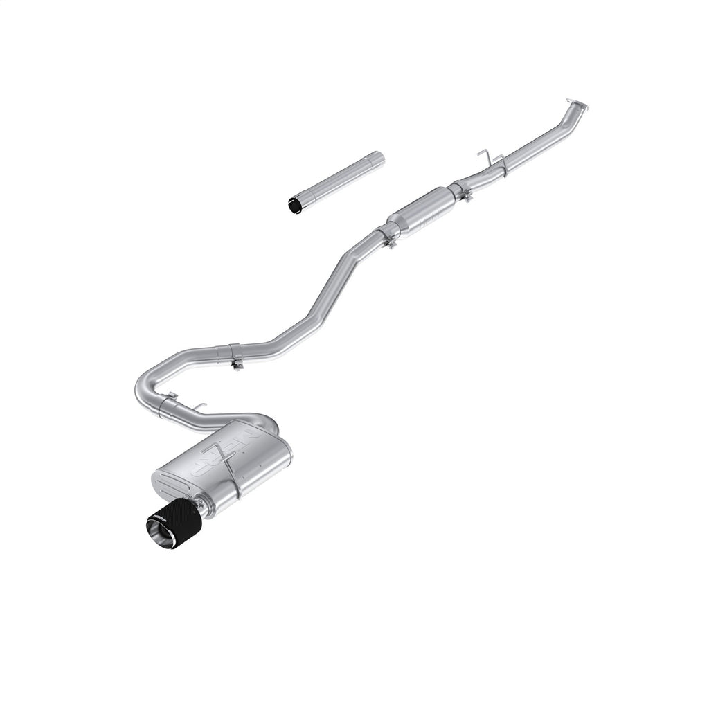 MBRP Exhaust S49053CF Armor Pro Cat Back Exhaust System for Select Honda Civic