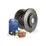 EBC S5KF1868 S5 Kits Yellowstuff And GD Rotors