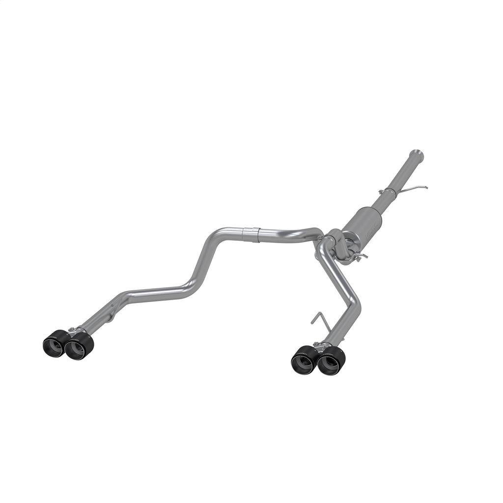 MBRP Exhaust S50053CF Armor Pro Cat Back Exhaust System for Select Chevrolet Silverado 1500, Chevrolet Silverado LTD, GMC Sierra 1500, GMC Sierra Limited