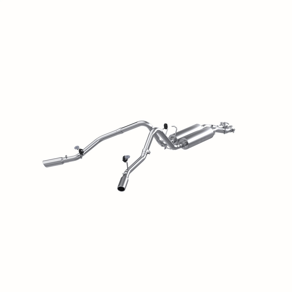 MBRP Exhaust S5012AL Armor Lite Cat Back Exhaust System for Select Chevrolet Silverado 2500, Chevrolet Silverado HD, Chevrolet Silverado HD Classic, GMC Sierra 2500, GMC Sierra HD, GMC Sierra HD Classic