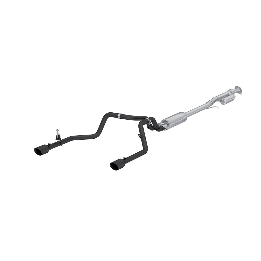 MBRP Exhaust S5021BLK Armor BLK Cat Back Exhaust System for Select Chevrolet Silverado 1500, GMC Sierra