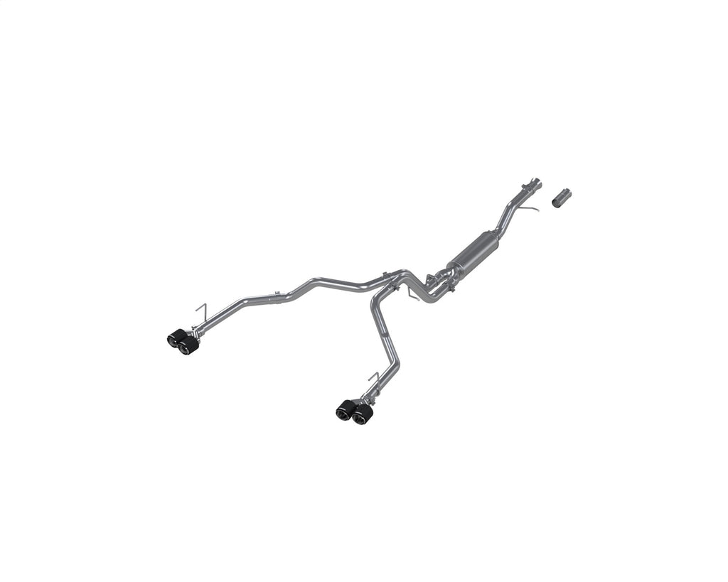 MBRP Exhaust S50573CF Armor Pro Cat Back Performance Exhaust System for Select Chevrolet Tahoe, GMC Yukon