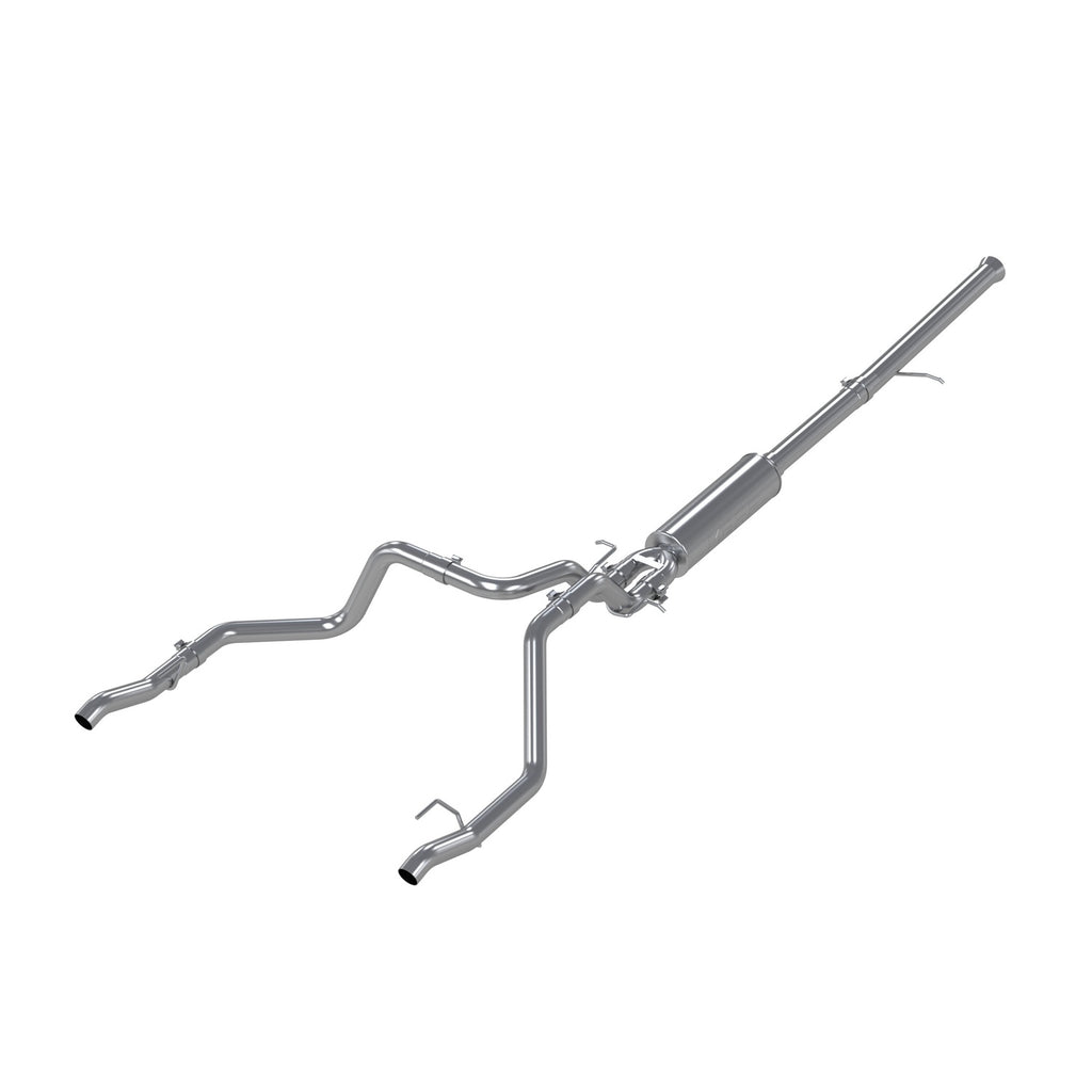 MBRP Exhaust S5065AL Armor Lite Cat Back Exhaust System for Select Chevrolet Silverado 1500, Chevrolet Silverado LTD, GMC Sierra 1500, GMC Sierra Limited