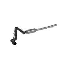 Load image into Gallery viewer, MBRP Exhaust S5087BLK Armor BLK Cat Back Exhaust System for Select Chevrolet Silverado 1500, Chevrolet Silverado LTD, GMC Sierra 1500, GMC Sierra Limited