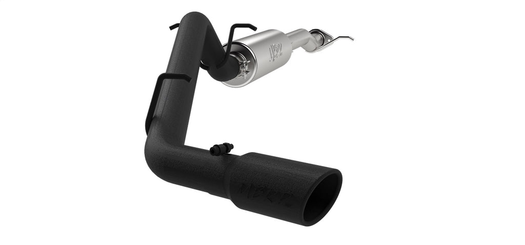 MBRP Exhaust S5088BLK Armor BLK Cat Back Exhaust System for Select Chevrolet Colorado, GMC Canyon