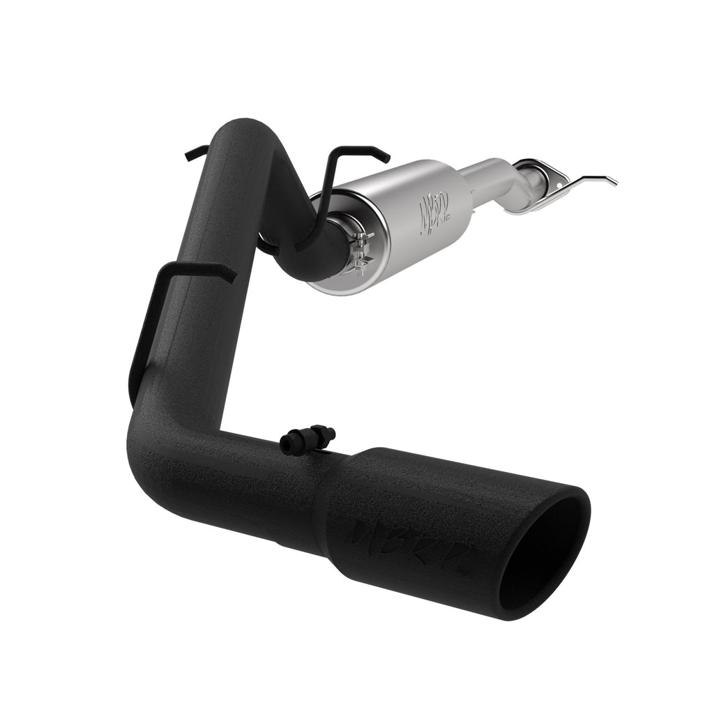 MBRP Exhaust S5090BLK Armor BLK Cat Back Exhaust System for Select Chevrolet Colorado, GMC Canyon