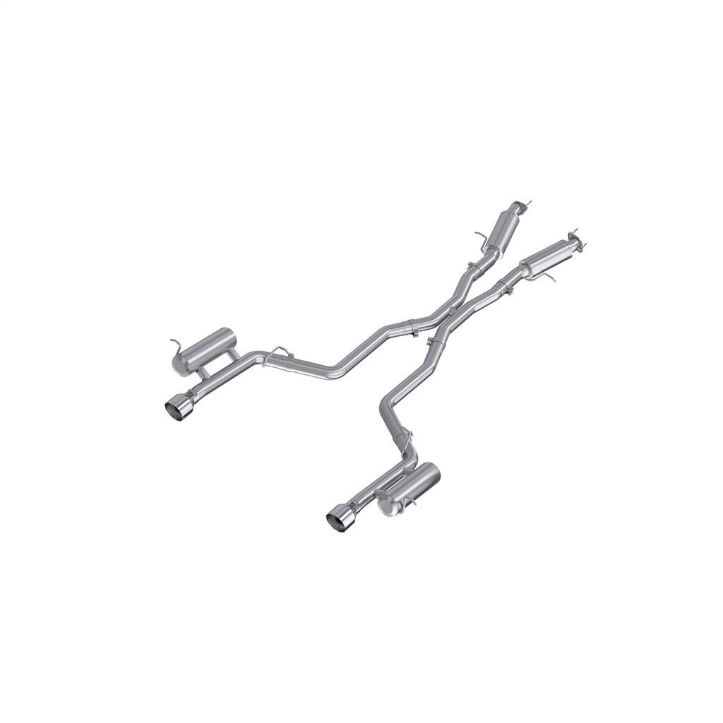 MBRP Exhaust S5109AL Armor Lite Cat Back Exhaust System for Select Dodge Durango