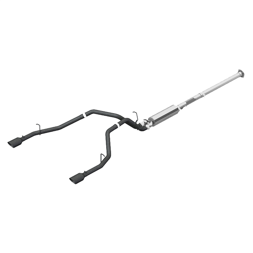 MBRP Exhaust S5152BLK Armor BLK Cat Back Exhaust System for Select Ram