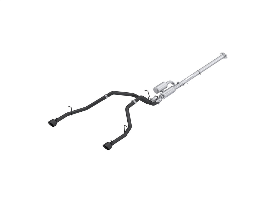 MBRP Exhaust S5156BLK Armor BLK Cat Back Exhaust System for Select Ram