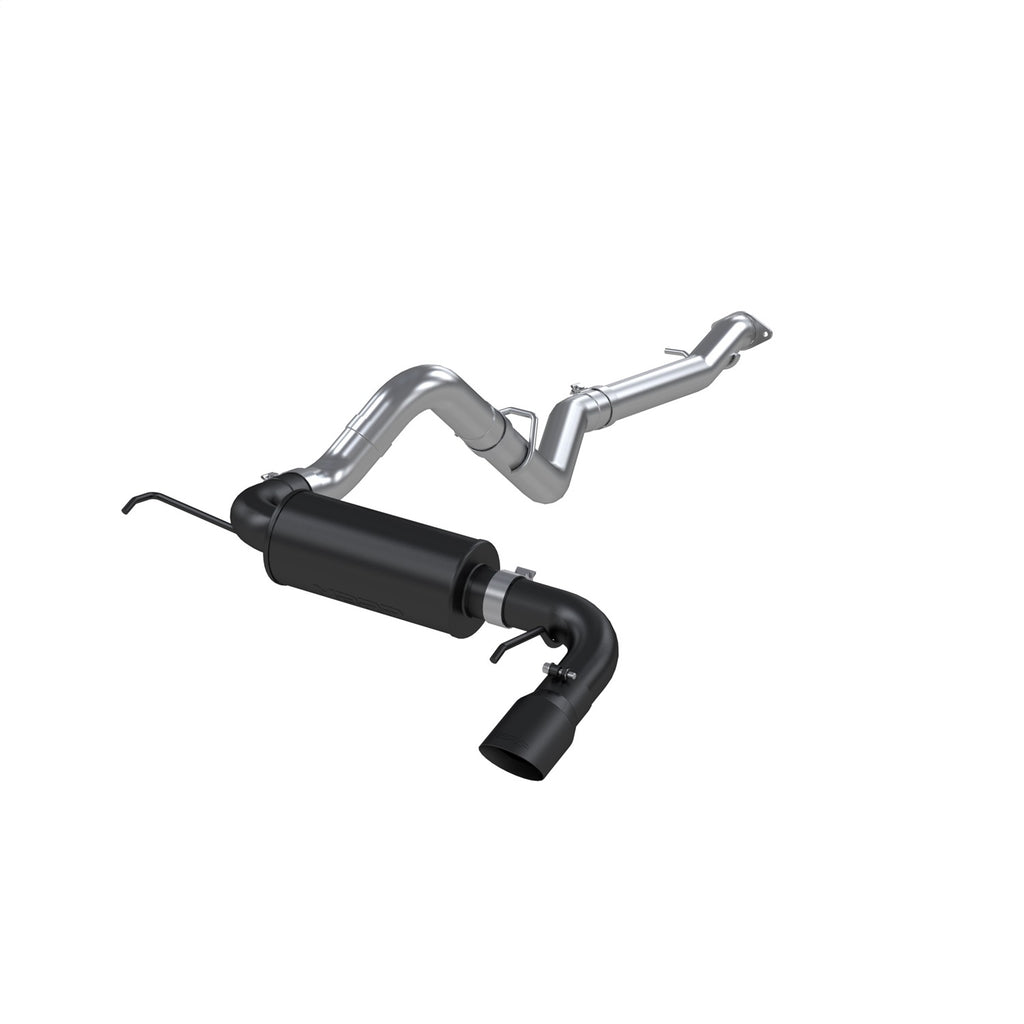 MBRP Exhaust S5235BLK Armor BLK Cat Back Performance Exhaust System for Select Ford Bronco